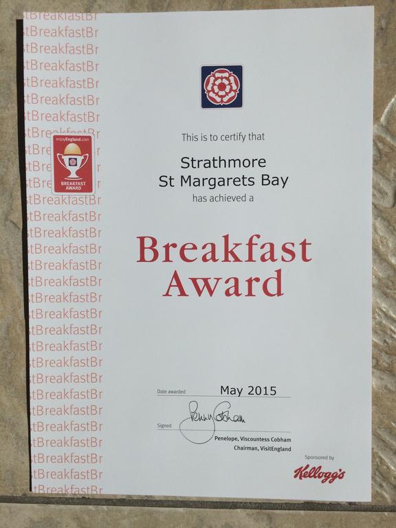 Strathmore Bed & Breakfast Dover Eksteriør bilde